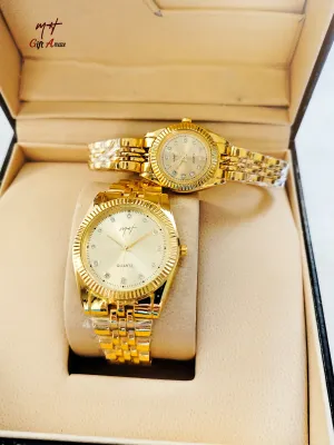 💑 Premium Couple Watch – Timeless Elegance & Durability ⌚✨