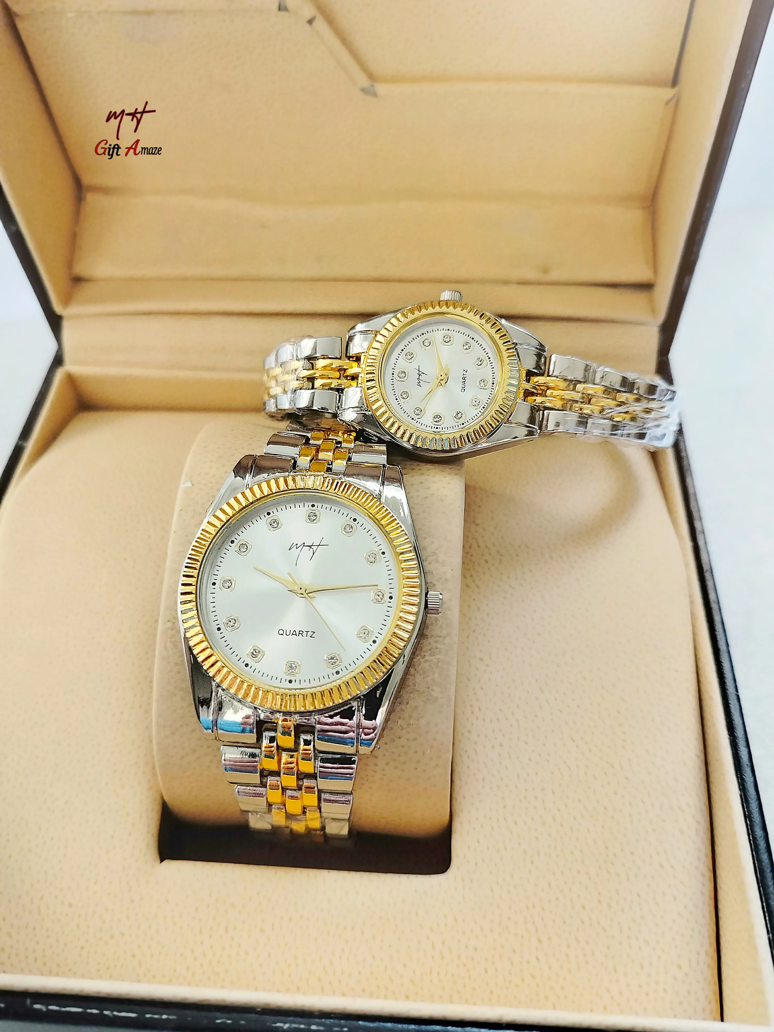 💑 Premium Couple Watch – Timeless Elegance & Durability ⌚✨