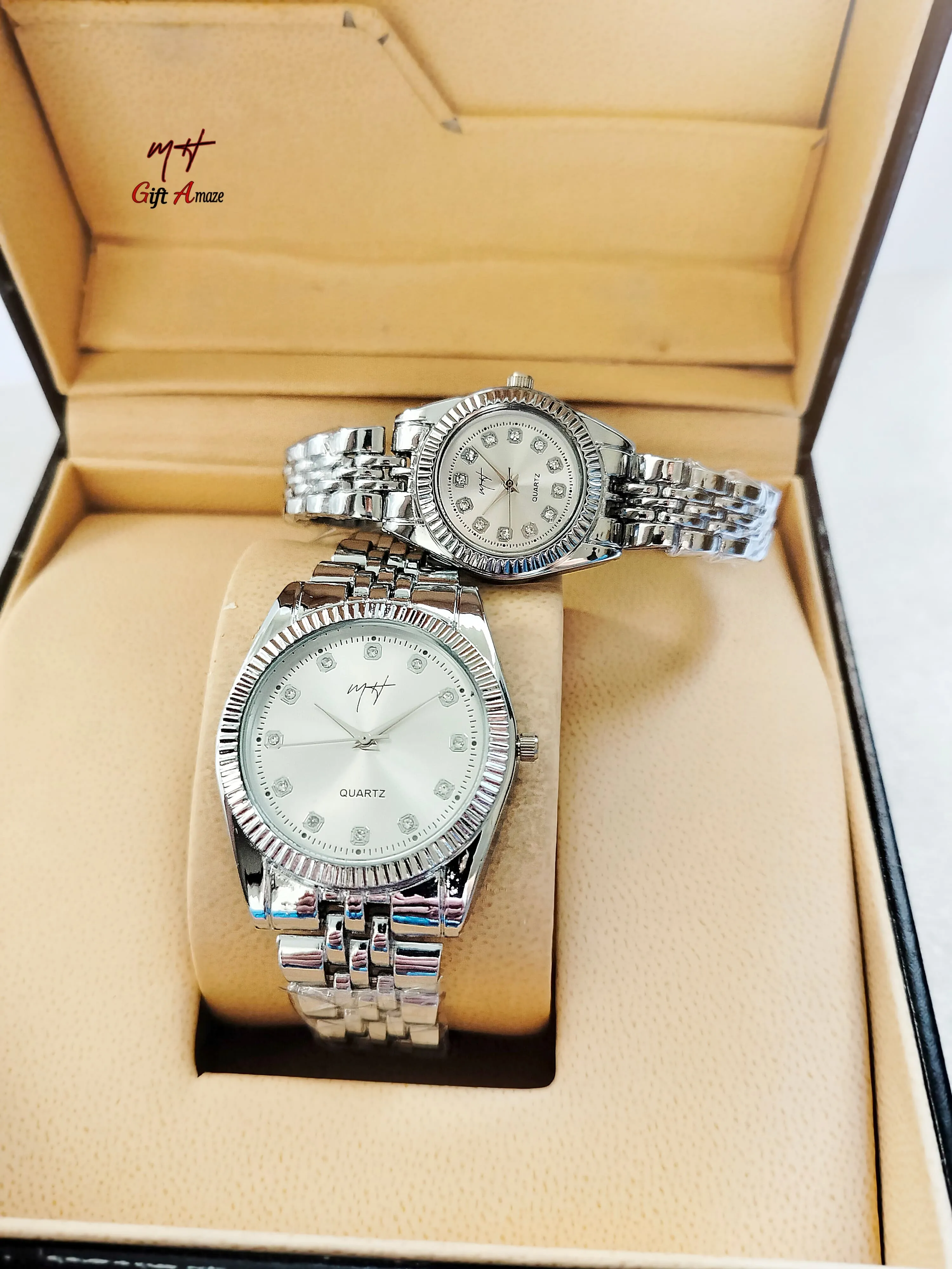 💑 Premium Couple Watch – Timeless Elegance & Durability ⌚✨