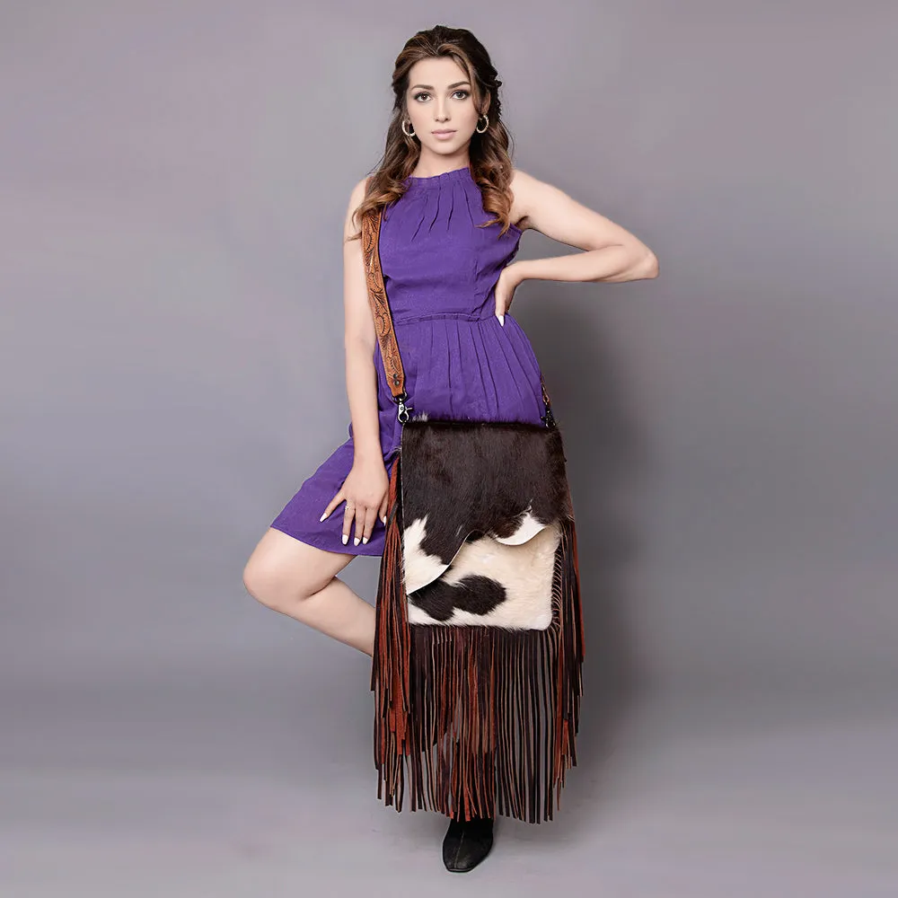 ADBGZ147 American Darling Hair On Genuine Leather Women Bag Western Handbag Purse