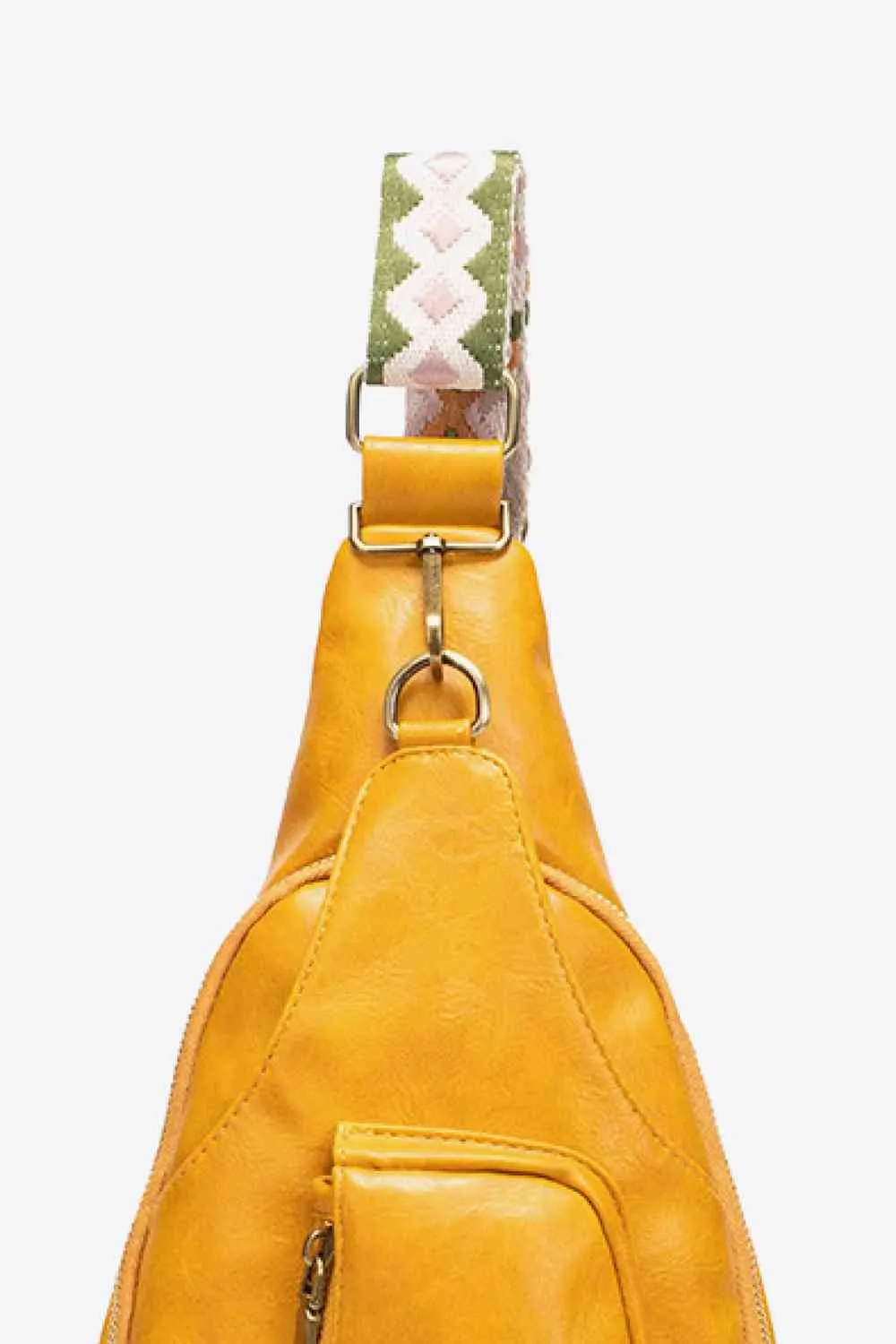 All the Feels - Medium PU Leather Sling Bag | Adjustable Strap