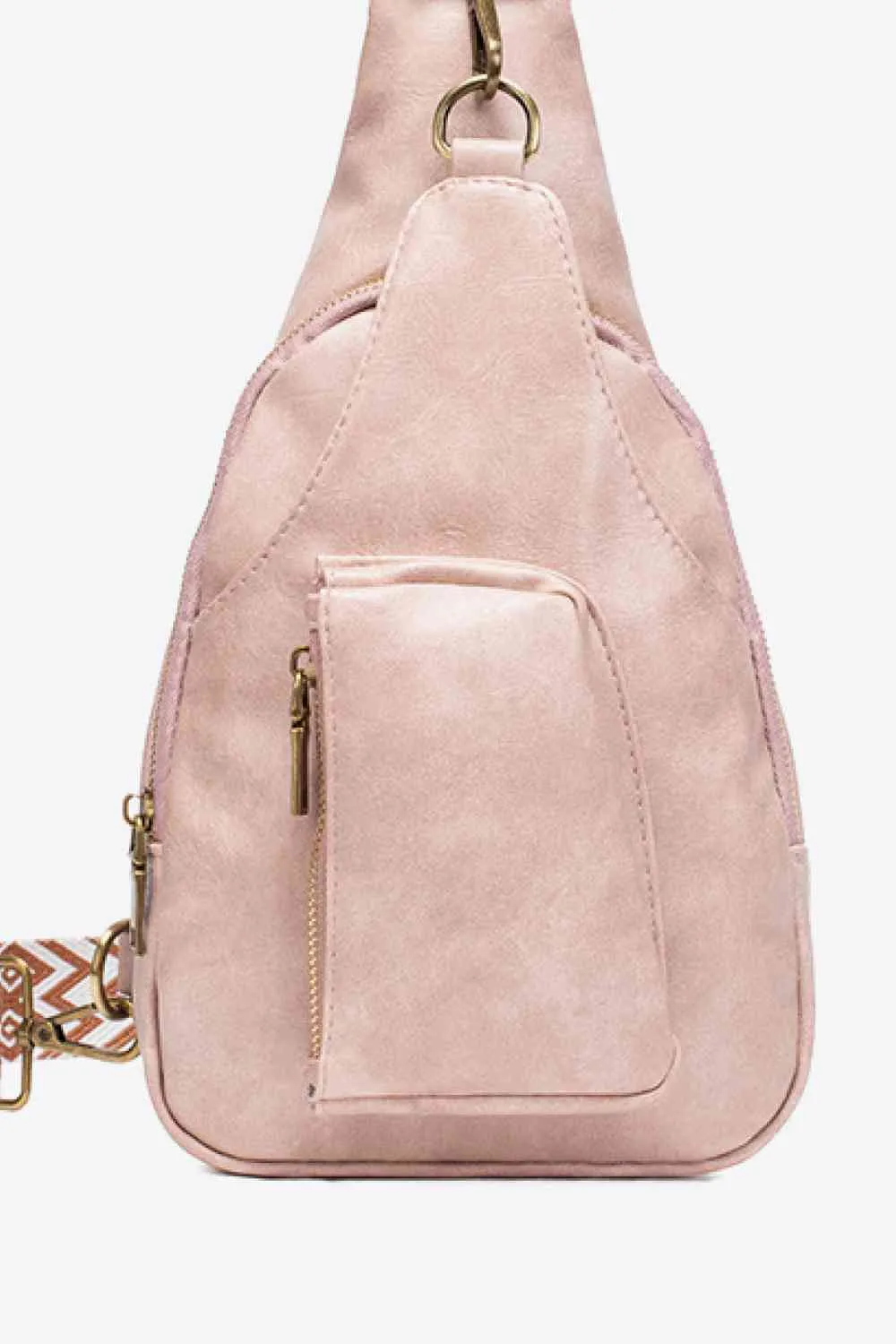 All the Feels - Medium PU Leather Sling Bag | Adjustable Strap