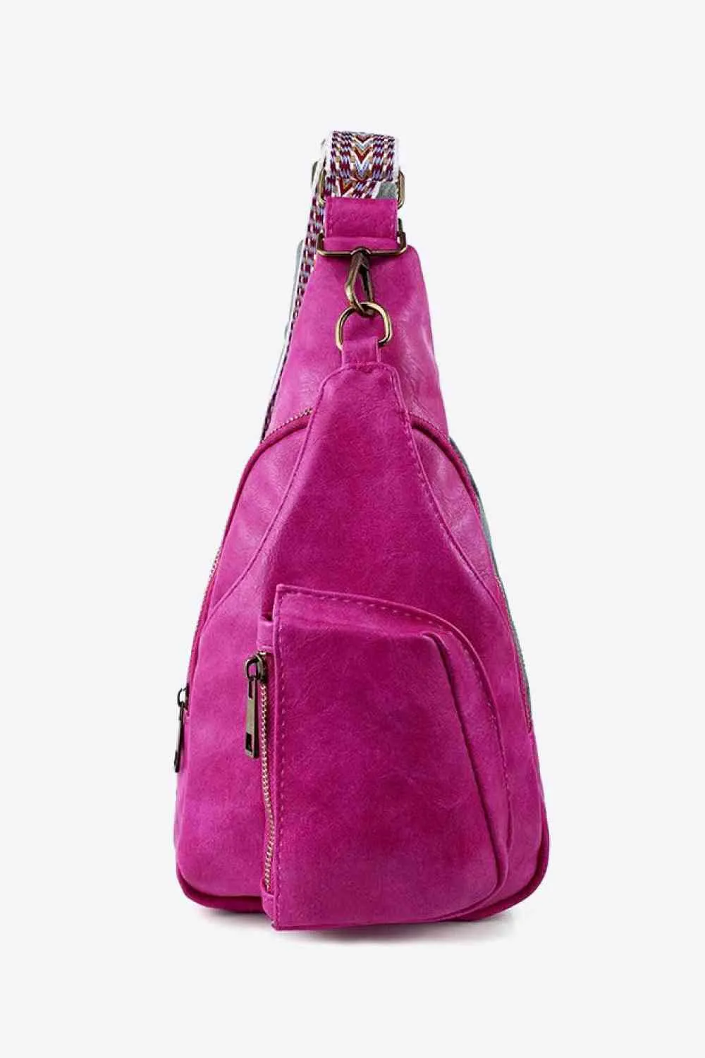 All the Feels - Medium PU Leather Sling Bag | Adjustable Strap