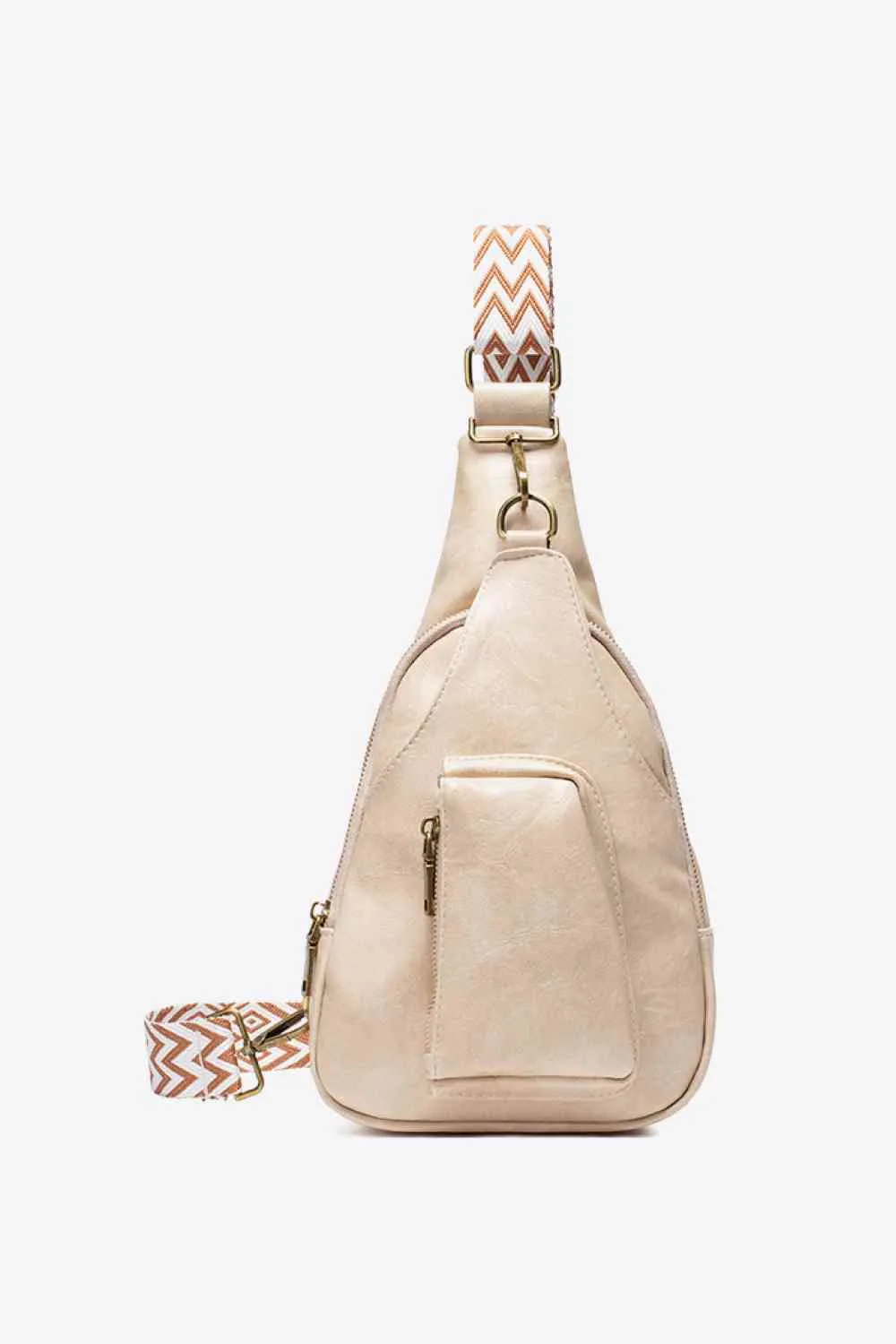 All the Feels - Medium PU Leather Sling Bag | Adjustable Strap
