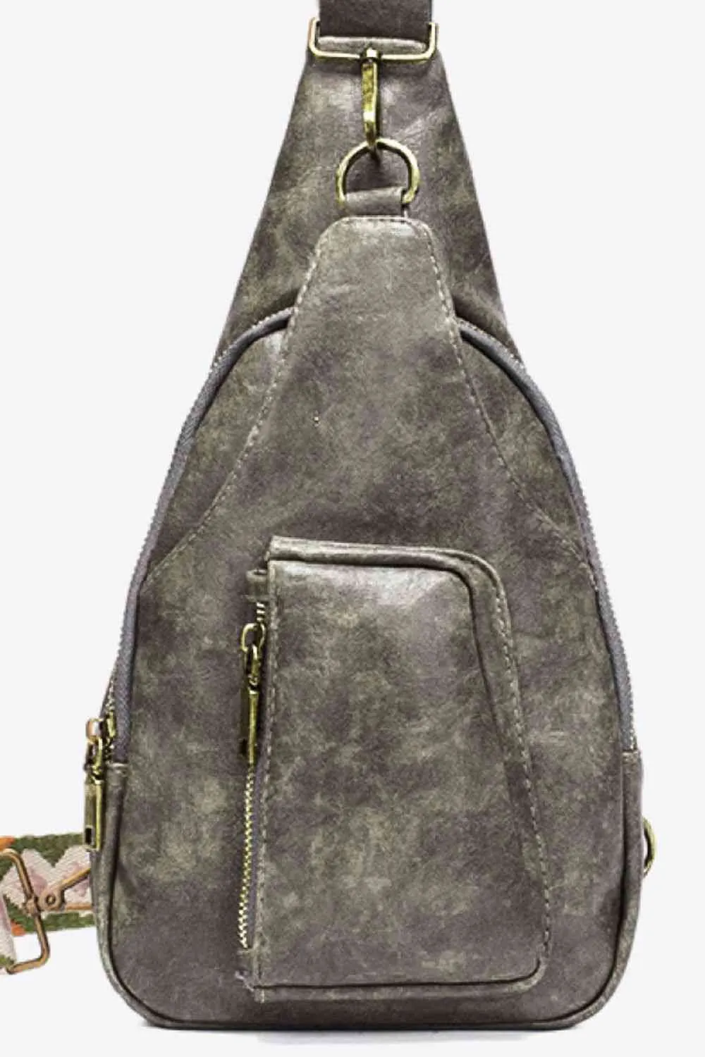 All the Feels - Medium PU Leather Sling Bag | Adjustable Strap