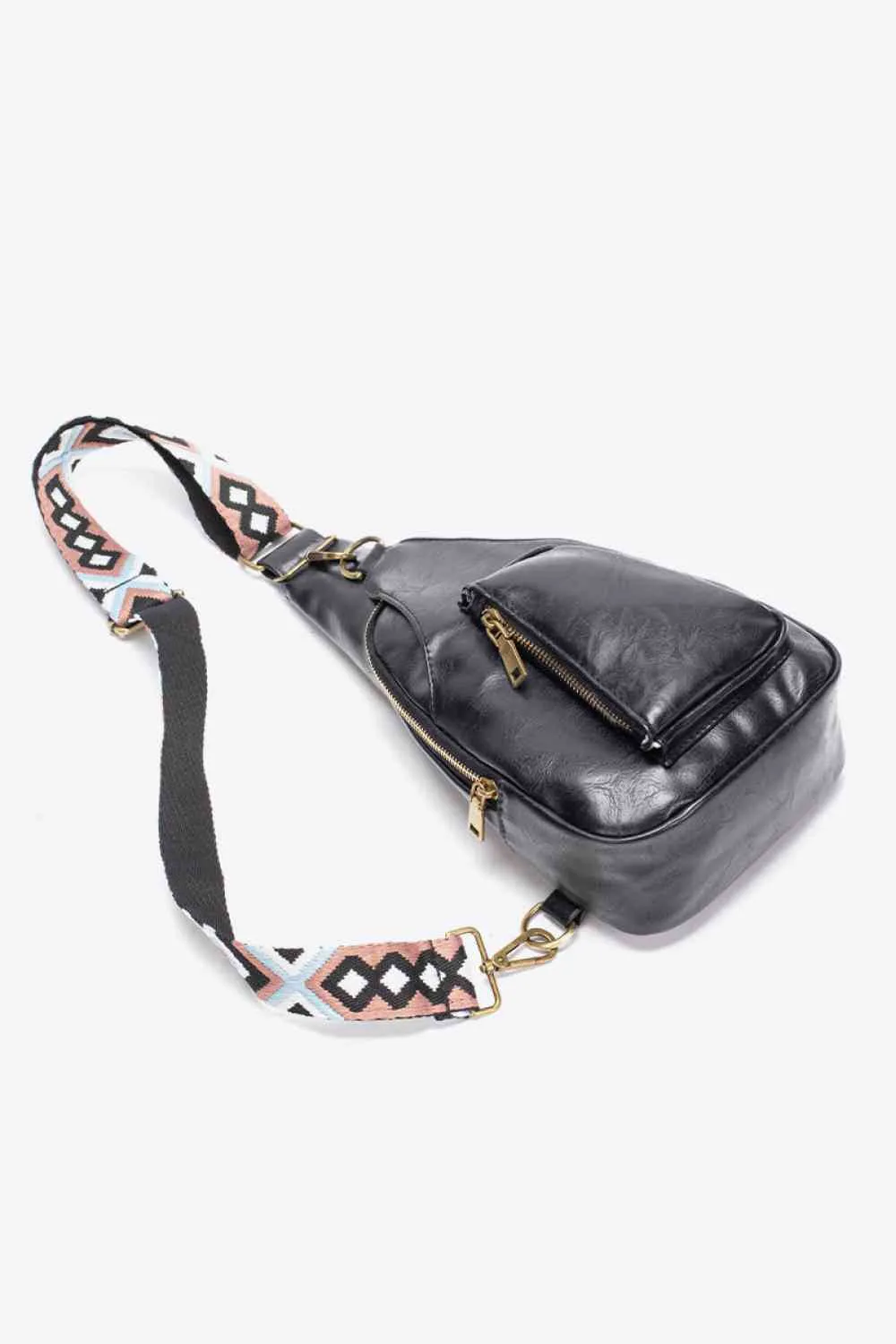 All the Feels - Medium PU Leather Sling Bag | Adjustable Strap