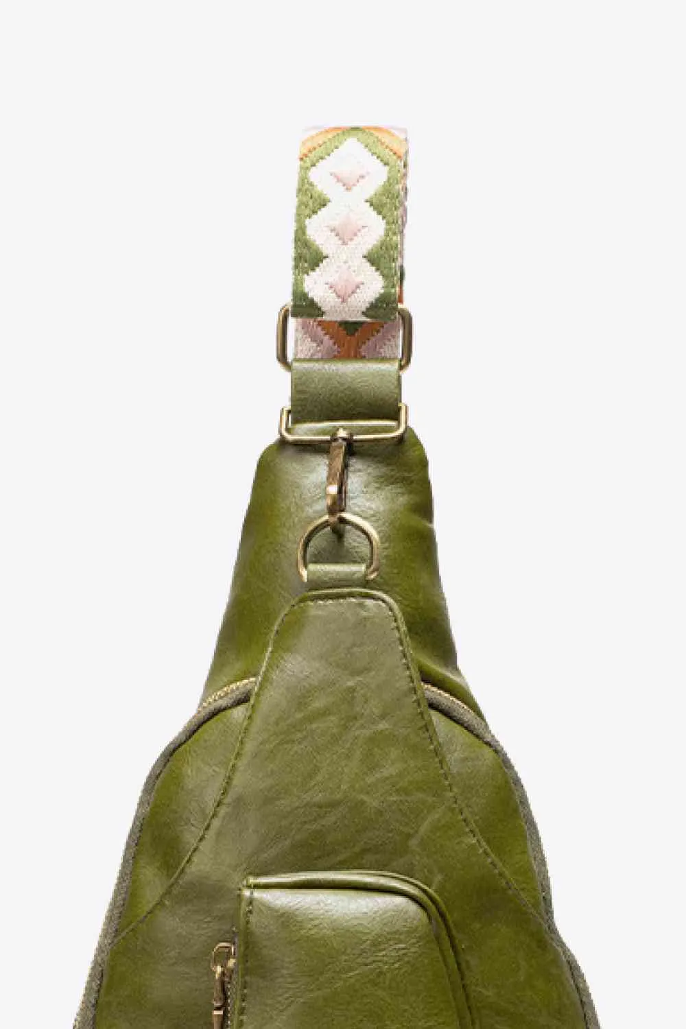 All the Feels - Medium PU Leather Sling Bag | Adjustable Strap