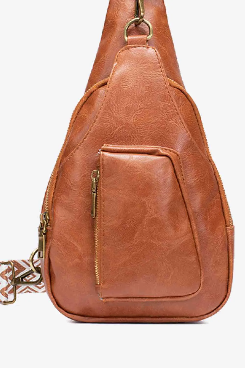 All the Feels - Medium PU Leather Sling Bag | Adjustable Strap