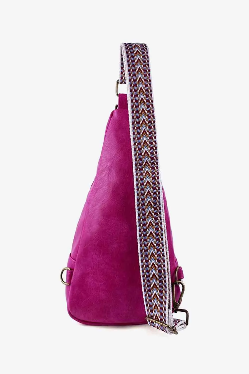 All the Feels - Medium PU Leather Sling Bag | Adjustable Strap
