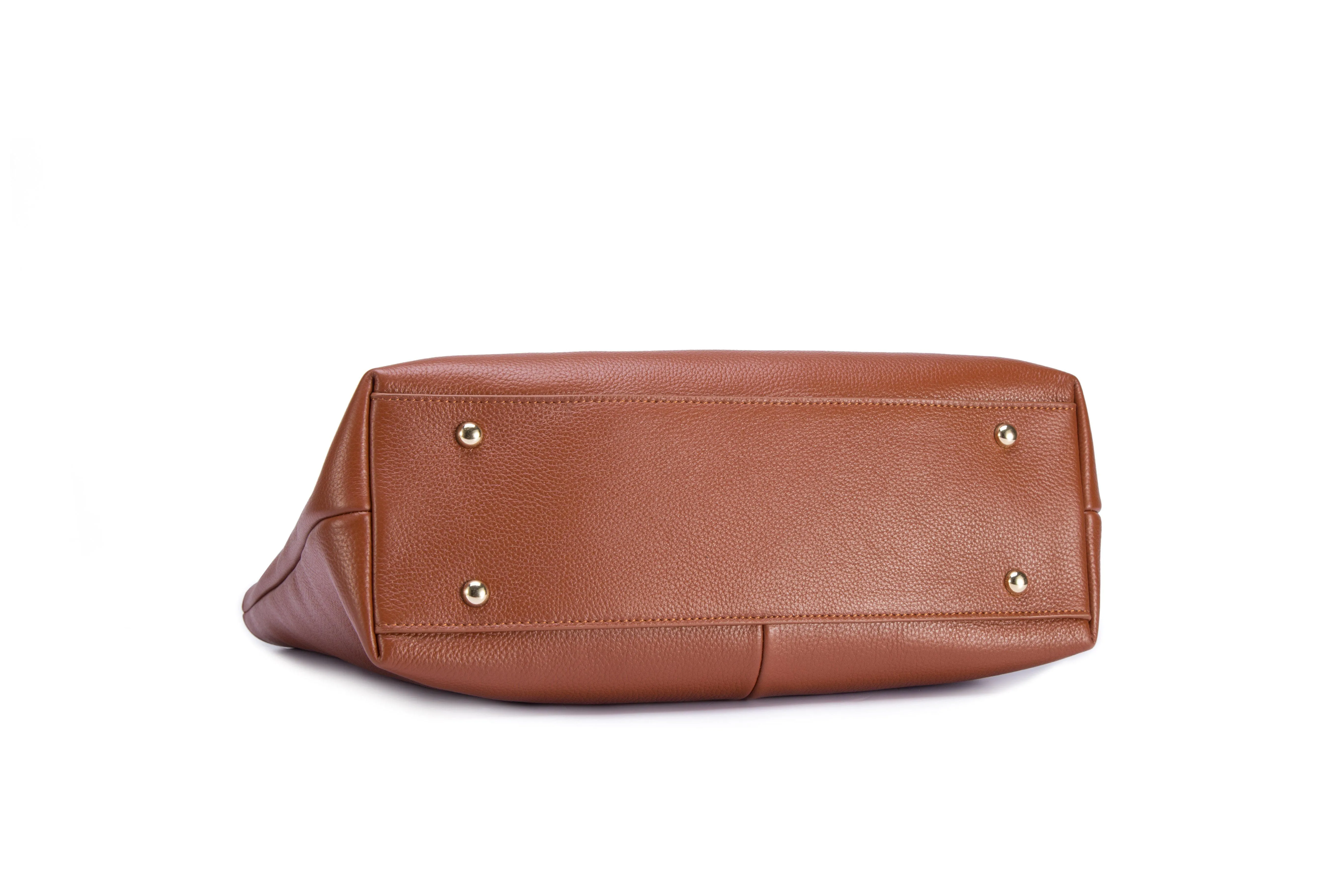 Allie Leather Shoulder Handbag