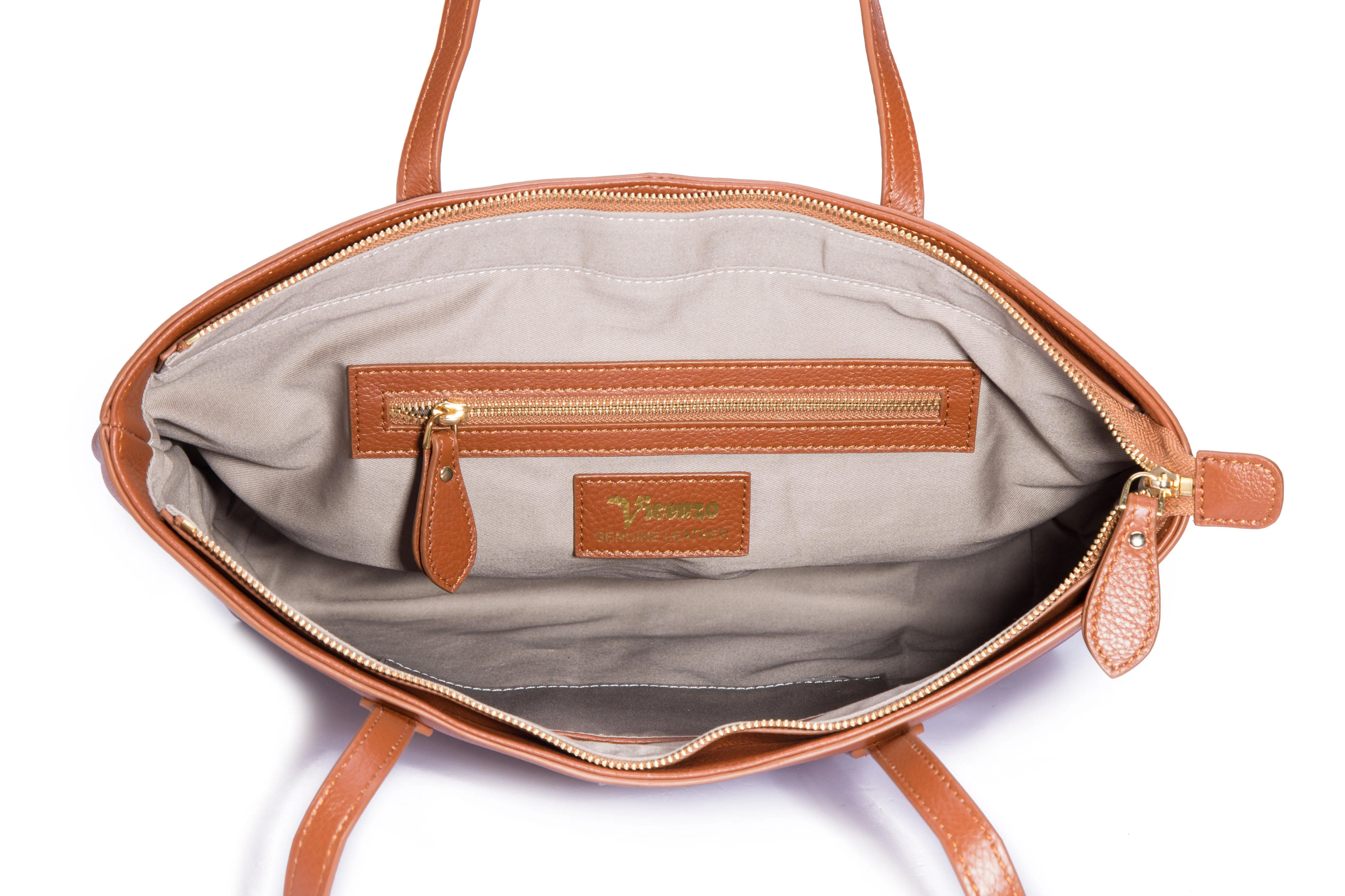 Allie Leather Shoulder Handbag