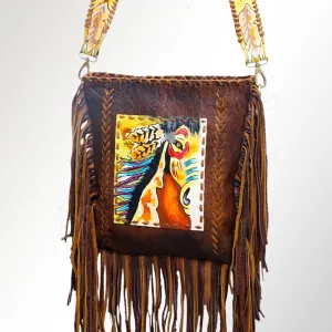 American Darling ADBGM156R2 Crossbody Genuine Leather Women Bag Western Handbag Purse