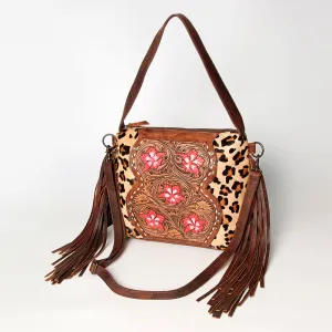 American Darling ADBGZ621 Crossbody Hand Tooled Hair-On Genuine Leather Women Bag Western Handbag Purse