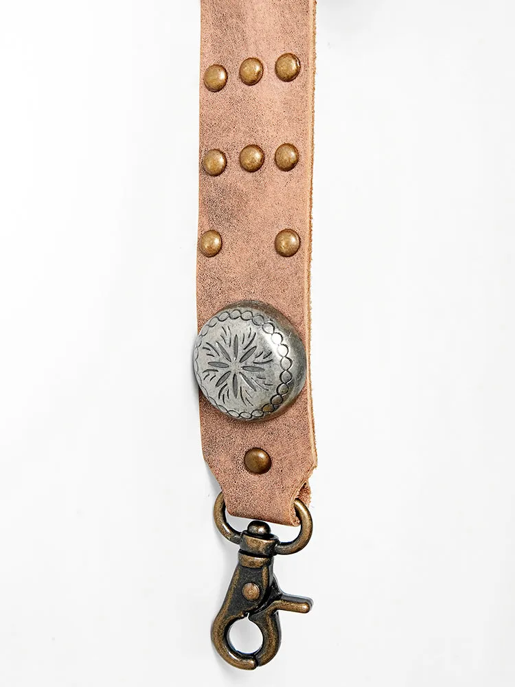 American Darling ADBT134T Full Grain Genuine Leather Crossbody Handle Strap For Bags