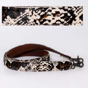 American Darling ADBT143E Hair-On Genuine Leather Crossbody Handle Strap For Bags