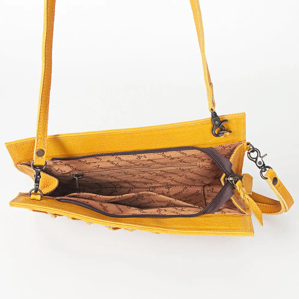 American Darling GIBGX252 Clutch Genuine Leather Women Bag Western Handbag Purse