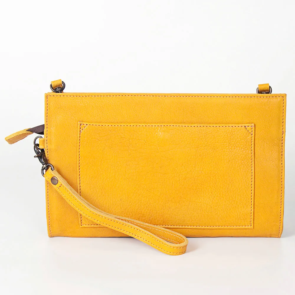 American Darling GIBGX252 Clutch Genuine Leather Women Bag Western Handbag Purse