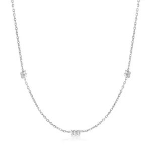Ania Haie Silver Smooth Twist Chain Necklace