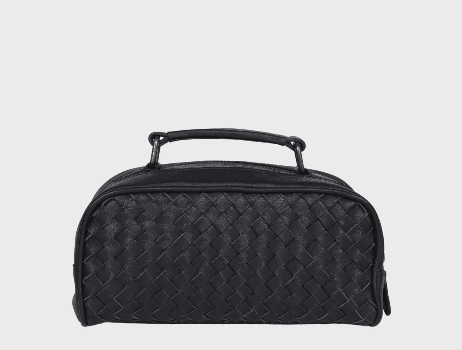 Atria Upcycled Leather Toiletry Bag