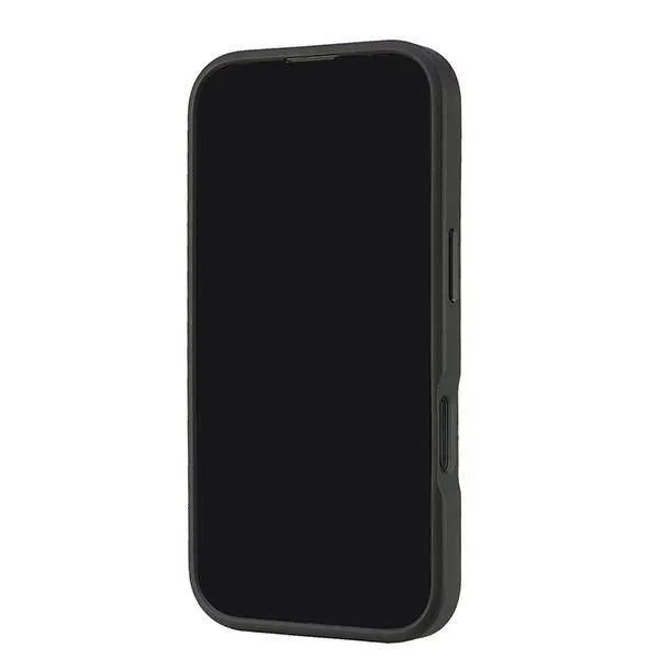 Audi Genuine Leather Hardcase with MagSafe for iPhone 16 Pro 6.3" Black/Red - AU-TPUPCMIP16P-R8/D3-RD