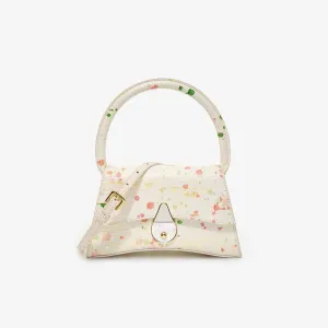 BAFELLI 18K Gold Xuanyue Shoulder Bag – Trendy Cowhide Bag with Lock Closure