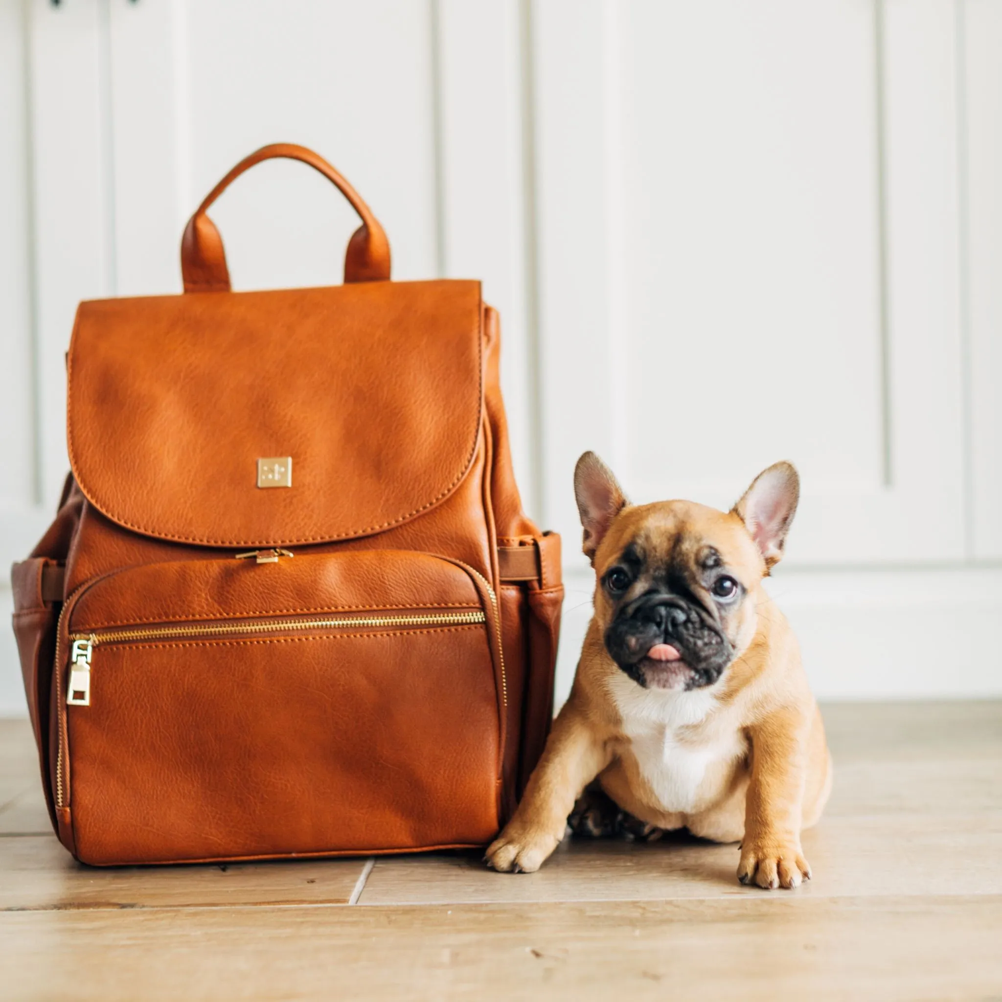 Bailey - Vegan Leather Diaper Bag