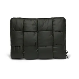 Bottega Veneta Men's Leather Padded Maxi Intrecciato Laptop Case