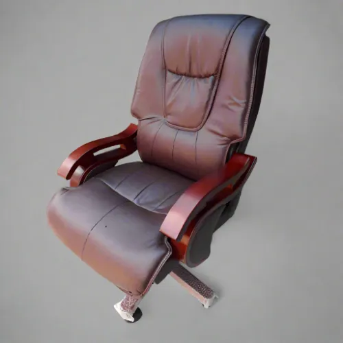Brown Leather Chair-G9