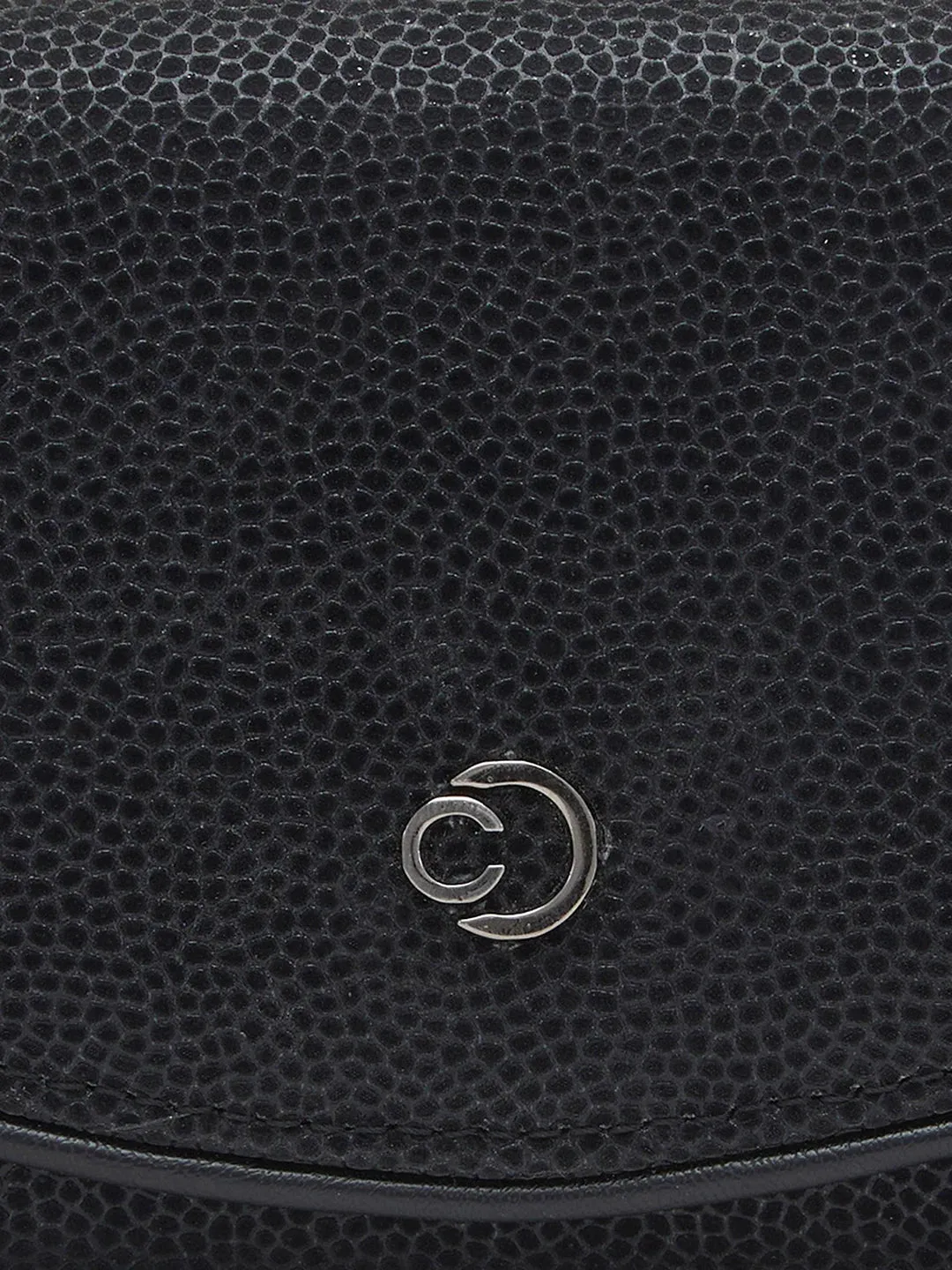 Caprese Gretchen Flapover Clutch Medium Black