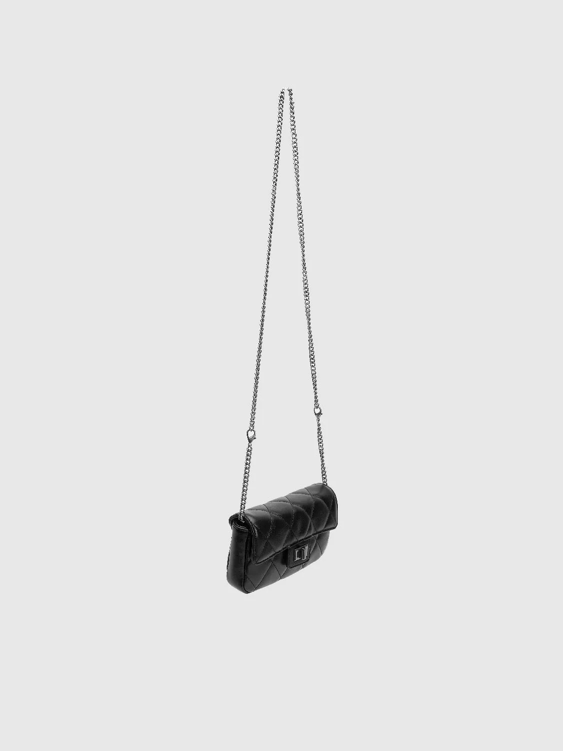 Chained Quilted Embossed Tote Bag