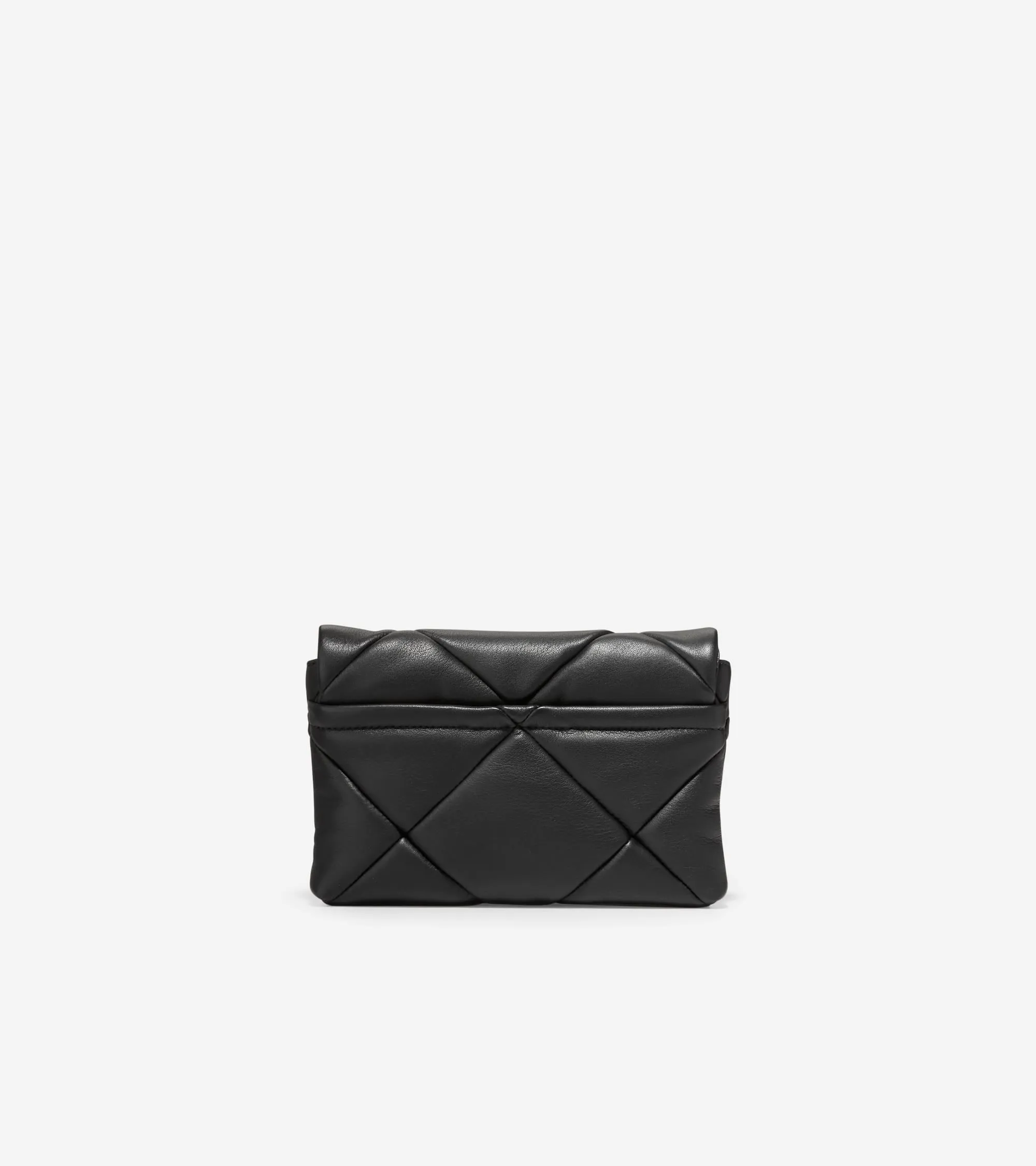 Crystal Quilted Clutch