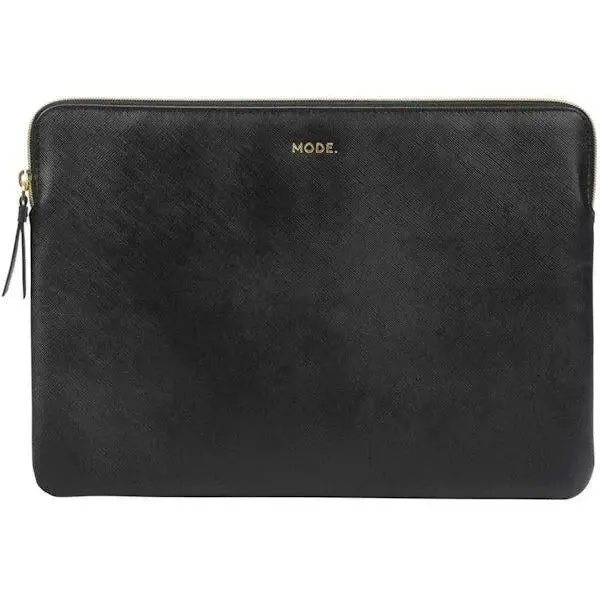 dbramante1928 Mode Paris Leather Case - 13" - MacBook Air (2018) / MacBook Pro (Late 2016) - Black