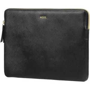dbramante1928 Mode Paris Leather Case - 13" - MacBook Air (2018) / MacBook Pro (Late 2016) - Black