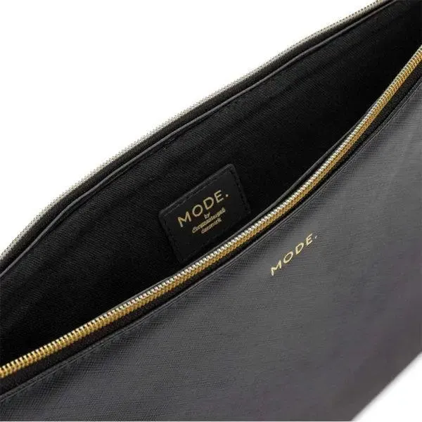 dbramante1928 Mode Paris Leather Case - 13" - MacBook Air (2018) / MacBook Pro (Late 2016) - Black