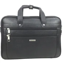 Dhariwal Genuine Leather Laptop Bag File Messenger Bag with Strap upto 15 Inch | Laptop Bag for Men EB-614