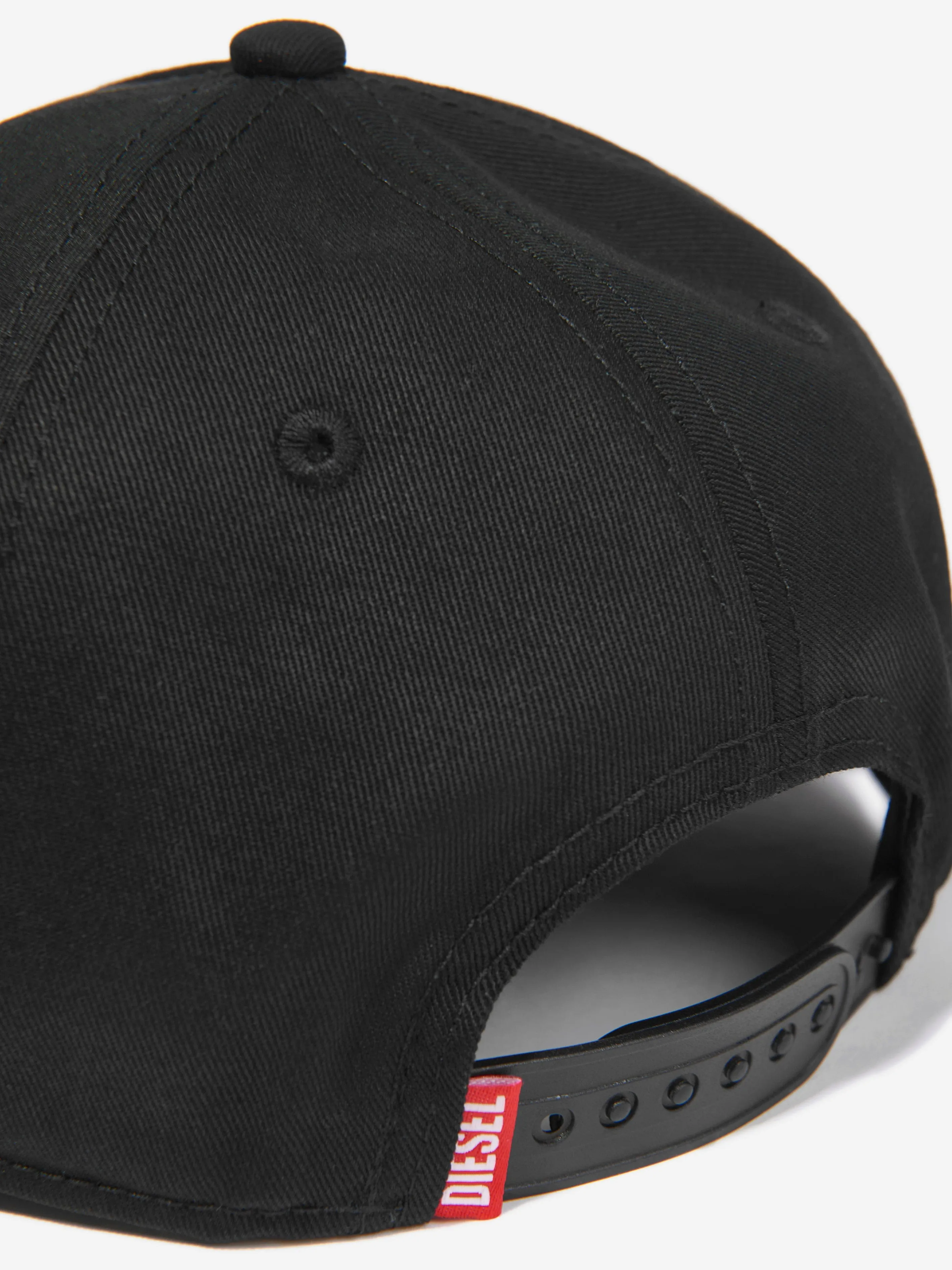 Diesel Kids Logo Cap in Black