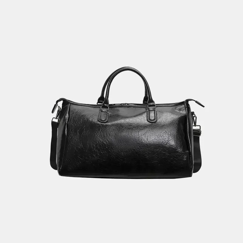 Elevate Your Journey with the PU Leather Oversize Travel Bag