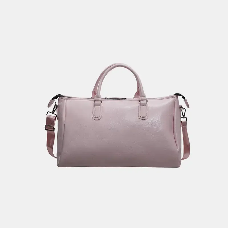 Elevate Your Journey with the PU Leather Oversize Travel Bag