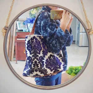 Emma Handbag - Sapphire Blue Mosaic