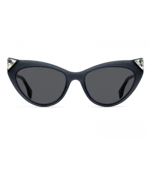 Fendi Women's Grey Cat-Eye Sunglasses