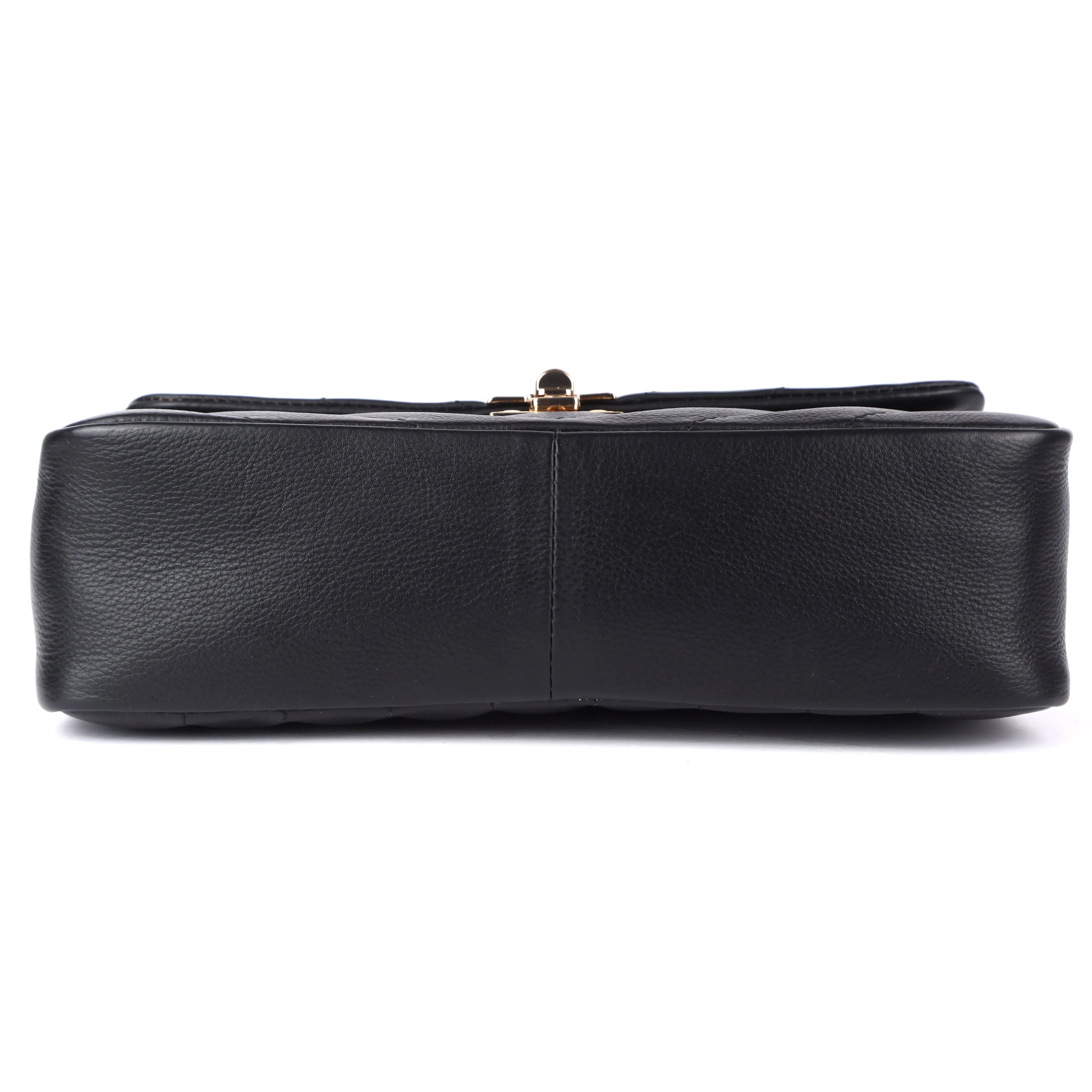 Genuine Leather Hand Bag for Women/Sling Bag - Black - Stylish Ladies Purse for Women - Trendy Designer