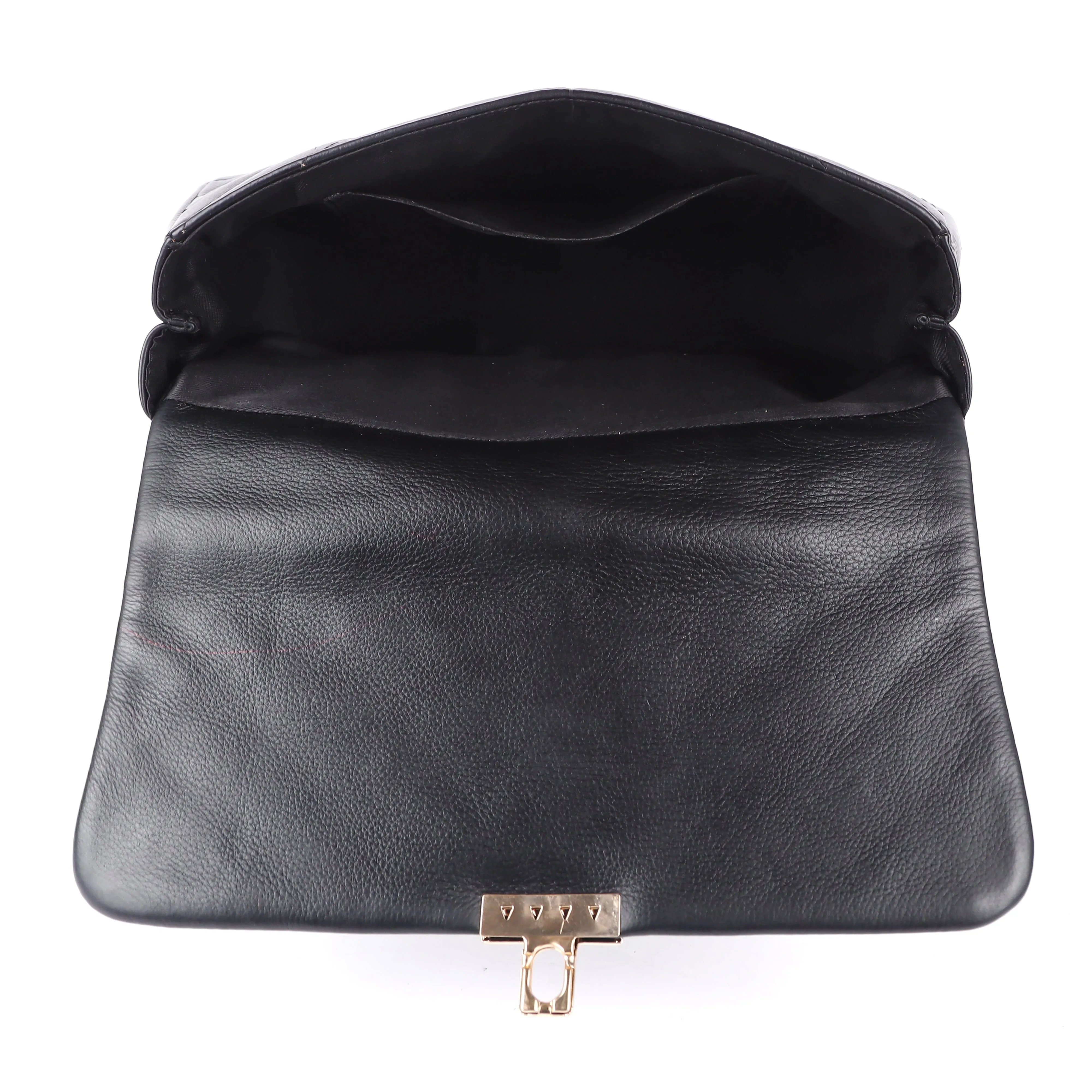 Genuine Leather Hand Bag for Women/Sling Bag - Black - Stylish Ladies Purse for Women - Trendy Designer