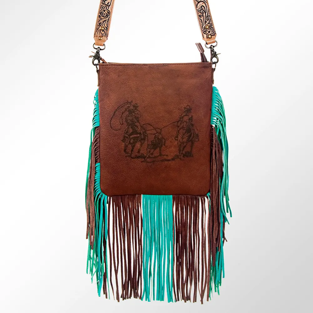 GIBG241 American Darling Messenger Genuine Western Leather Women Bag