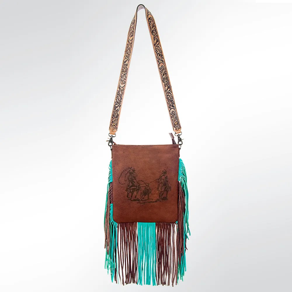 GIBG241 American Darling Messenger Genuine Western Leather Women Bag