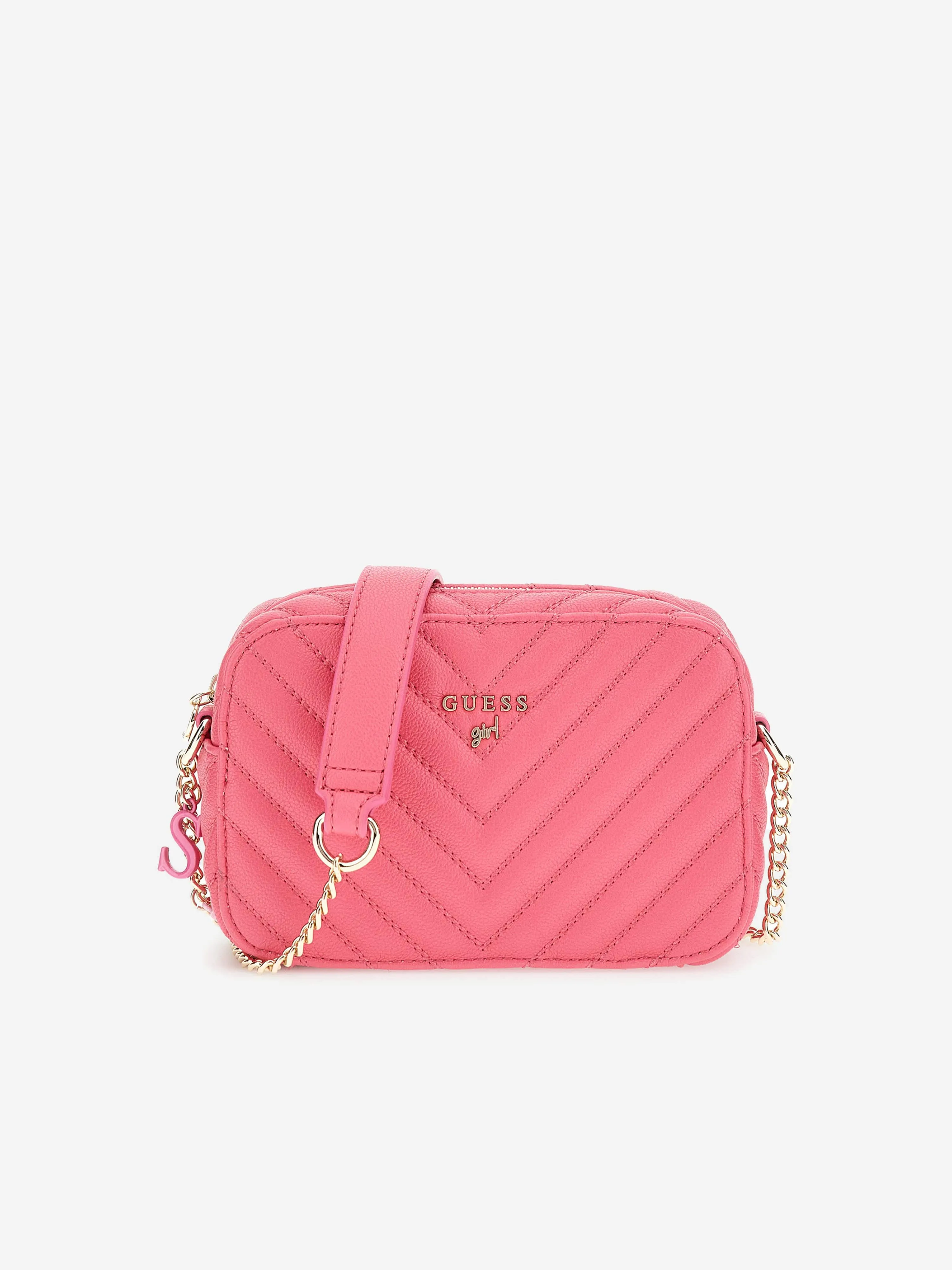 Guess Girls Crossbody Bag in Pink (18cm)