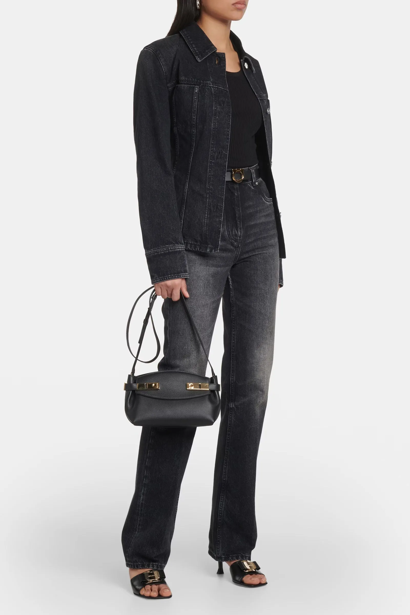Hug Small Leather Crossbody Bag