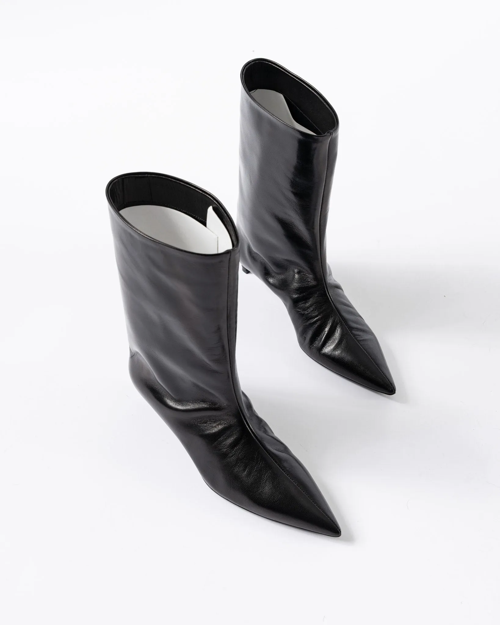 Jil Sander Half Boot in Black