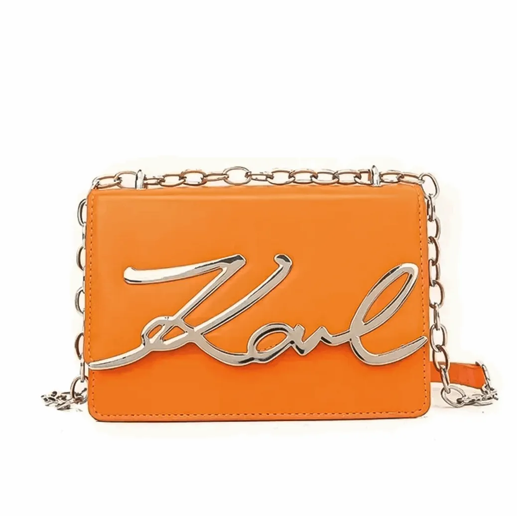 Karl White casual handbag