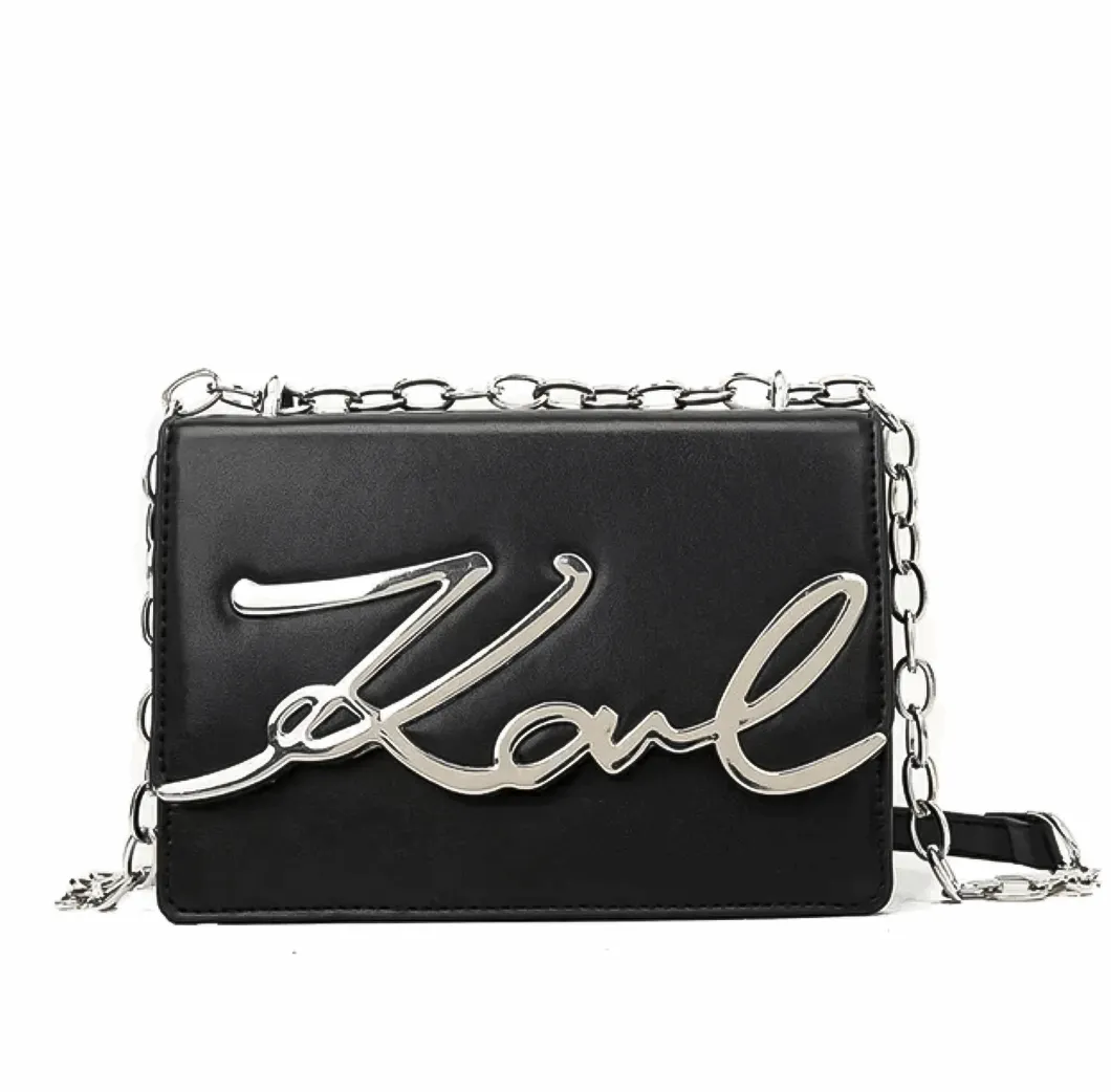 Karl White casual handbag