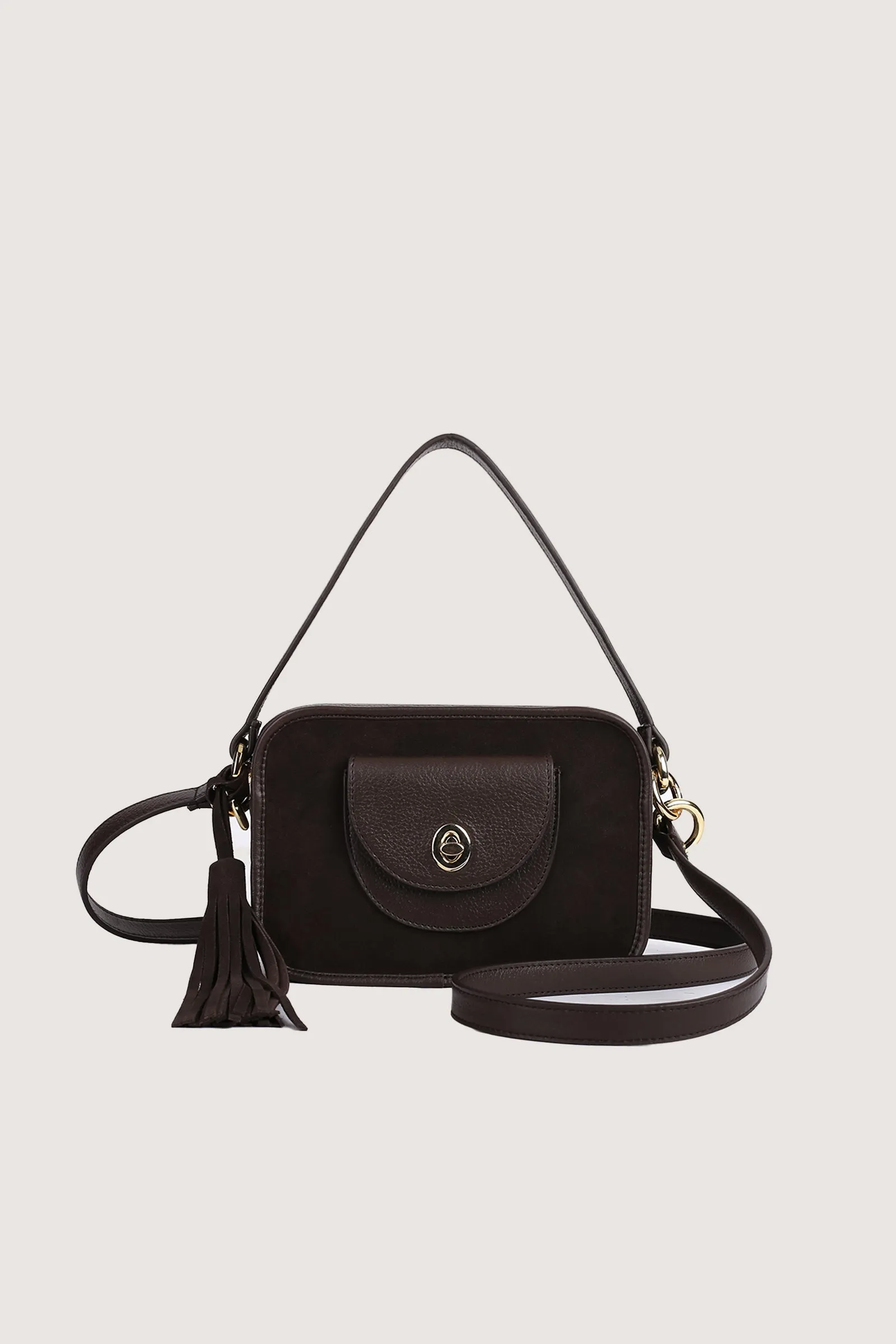 Kendall Style Suide Leather Crossbody Bags